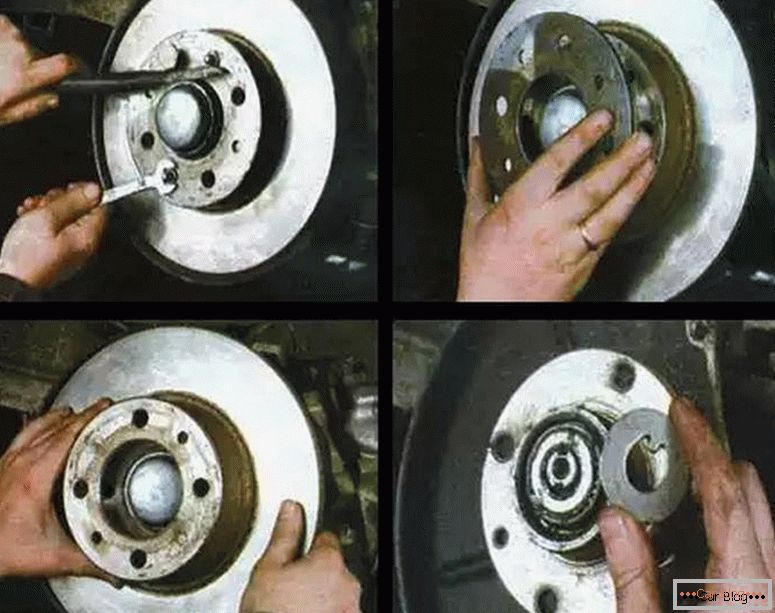 how to replace front wheel bearing